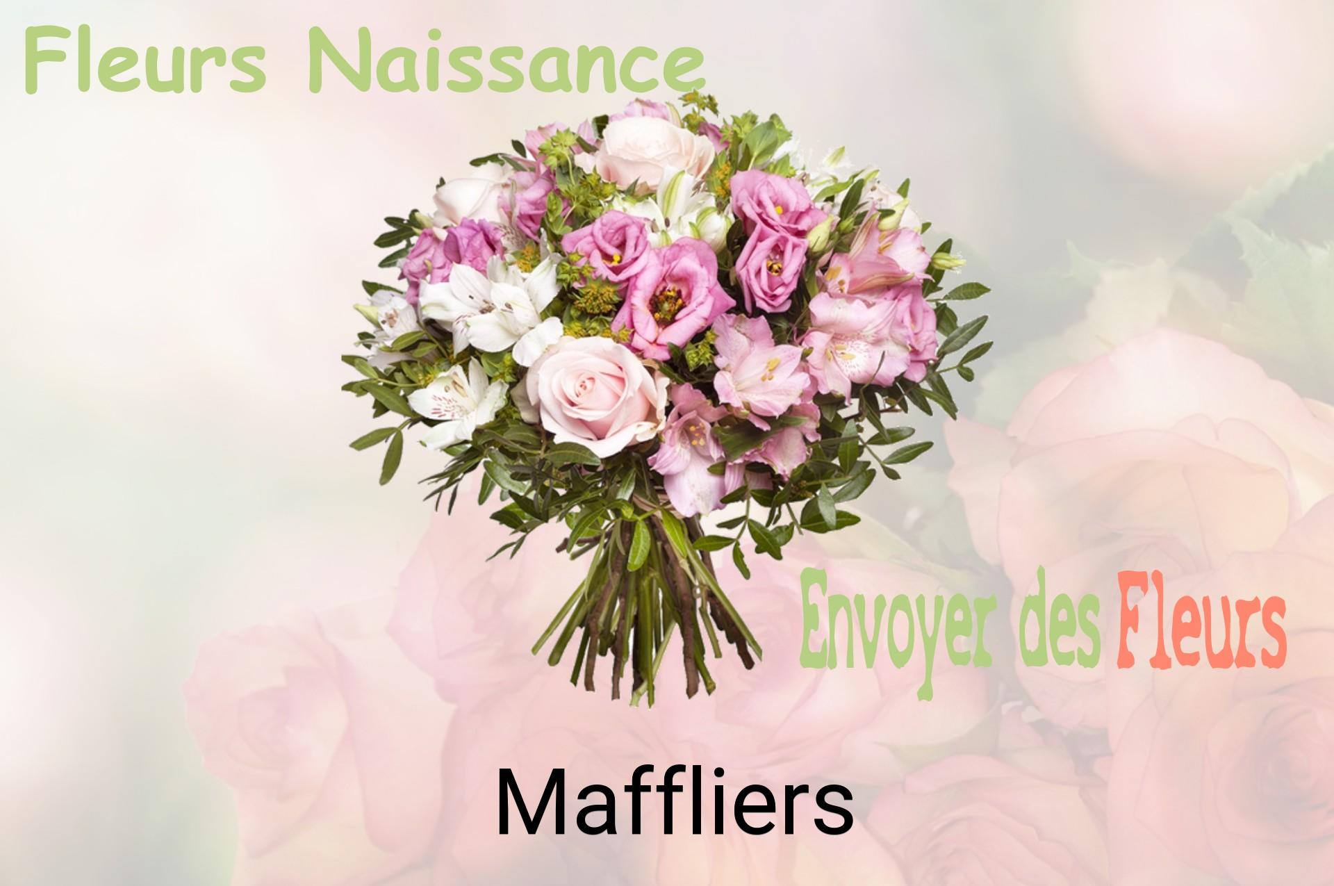 Bouquet de fleurs de naissance livré à Maffliers